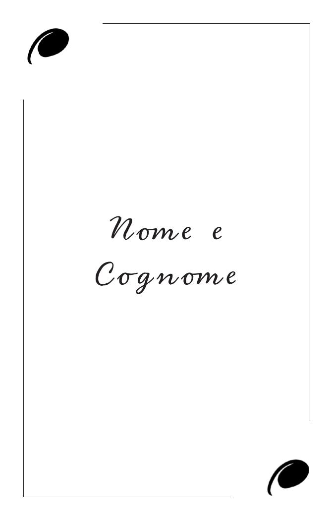 Immagine della carta Nome e Cognome